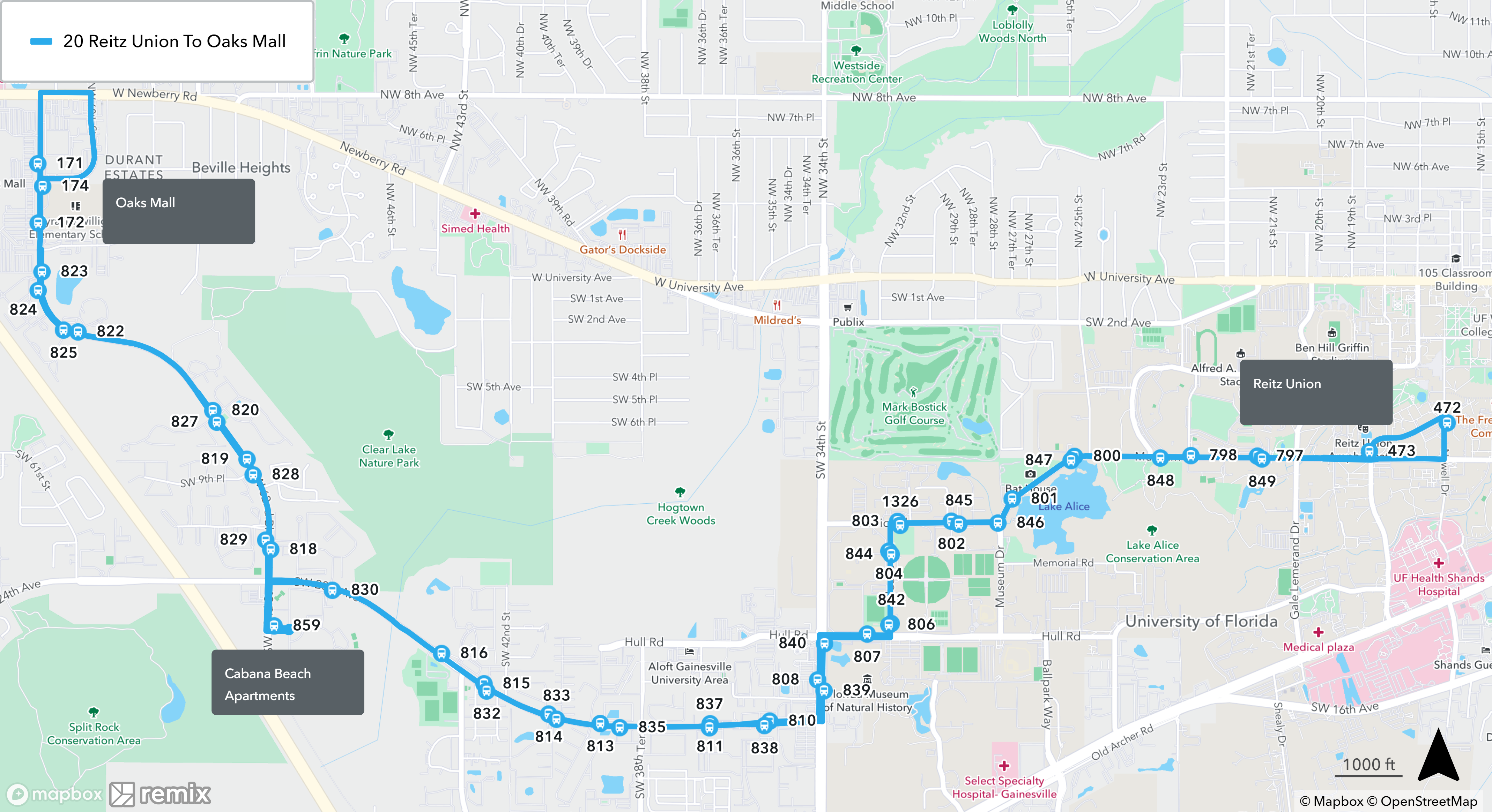 Route 020 - Detour Effective May 2nd