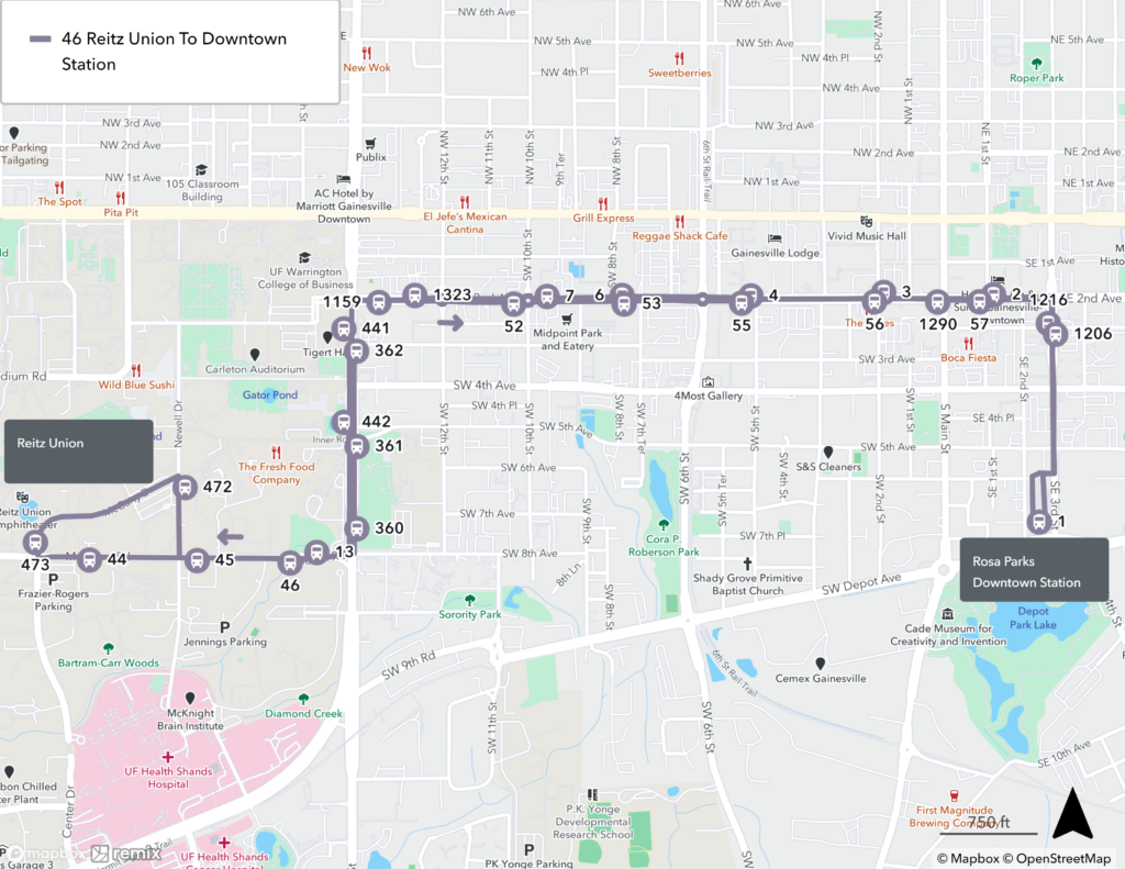 Route 046 Map