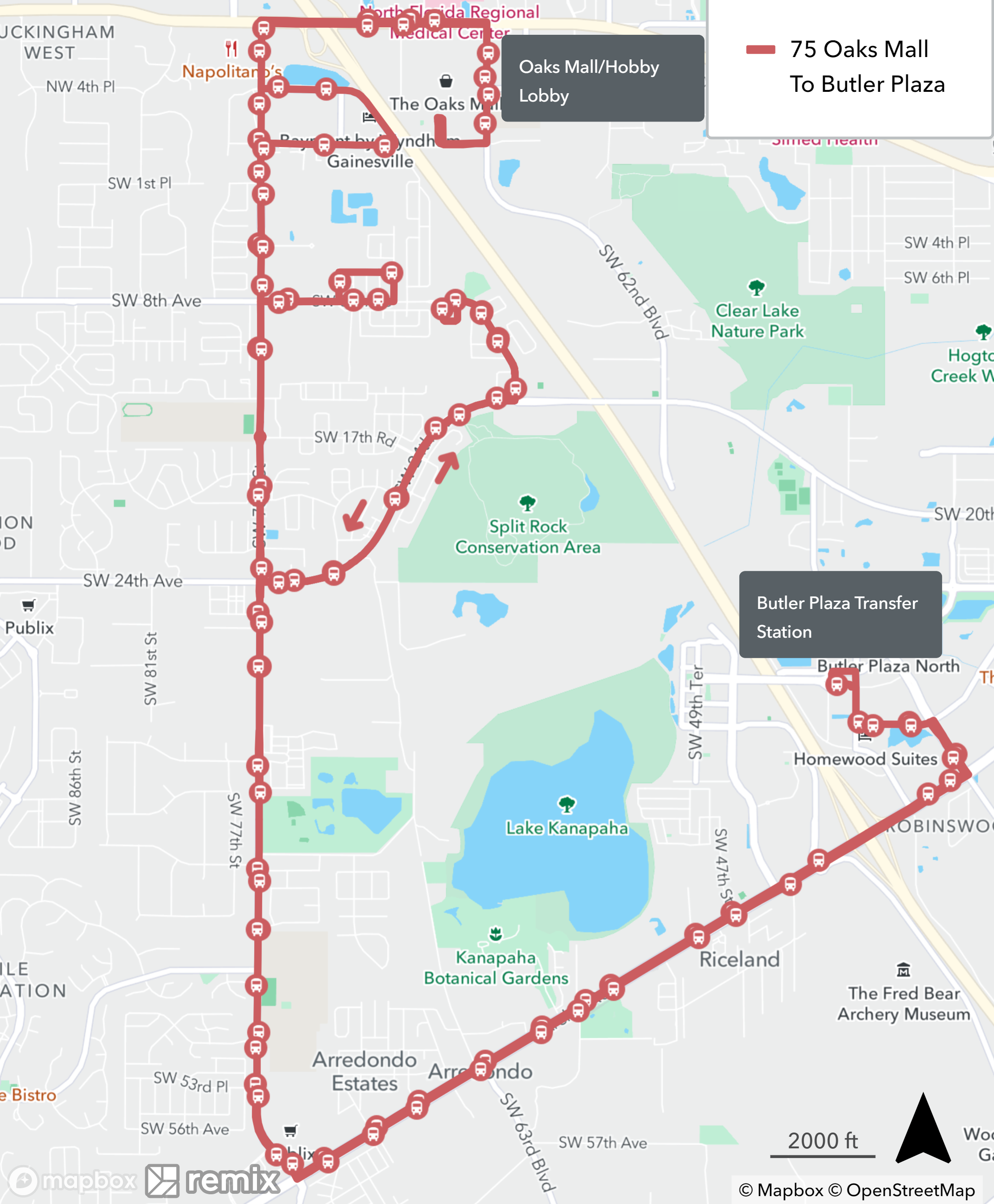 Route 075 Complete Route