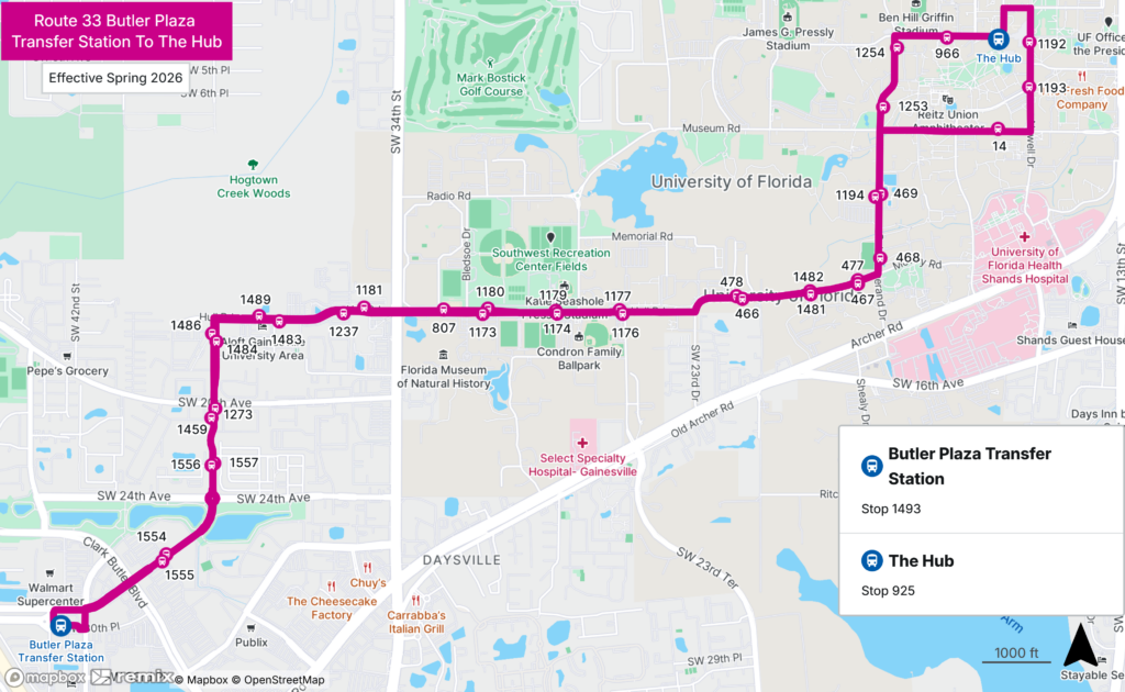 Route 033 Complete Route