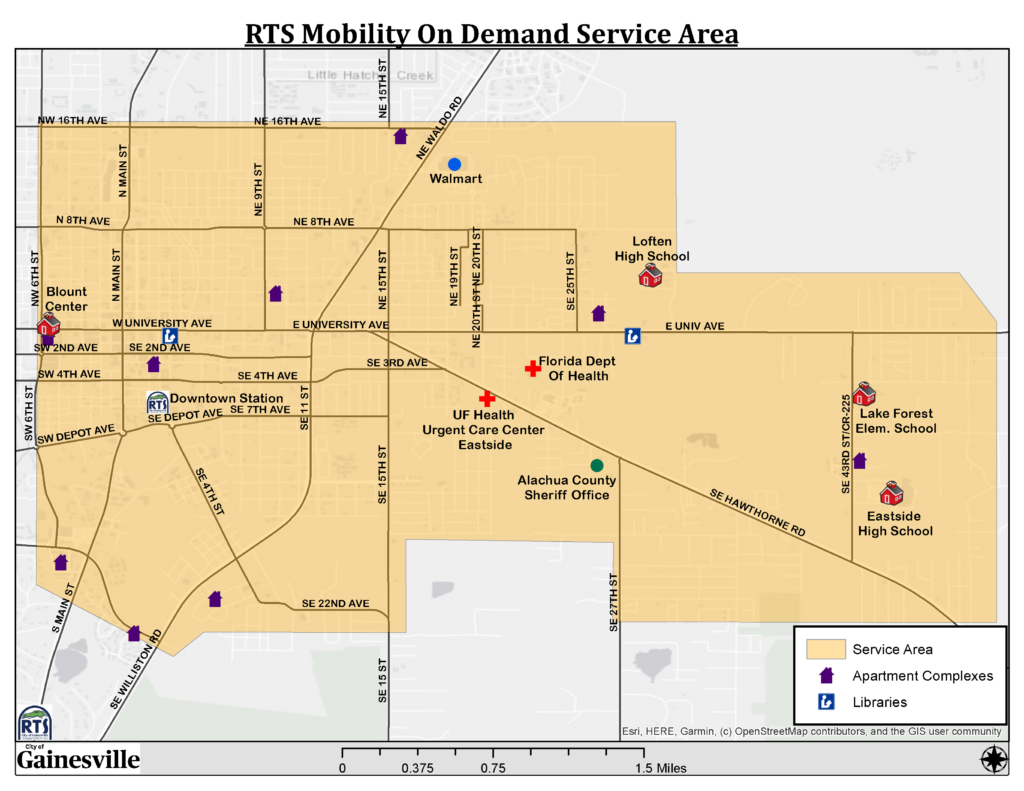 Mobility On Demand Zone